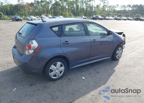 2009 Pontiac Vibe из США, поврежденный, VIN 5Y2SP670X9Z468940